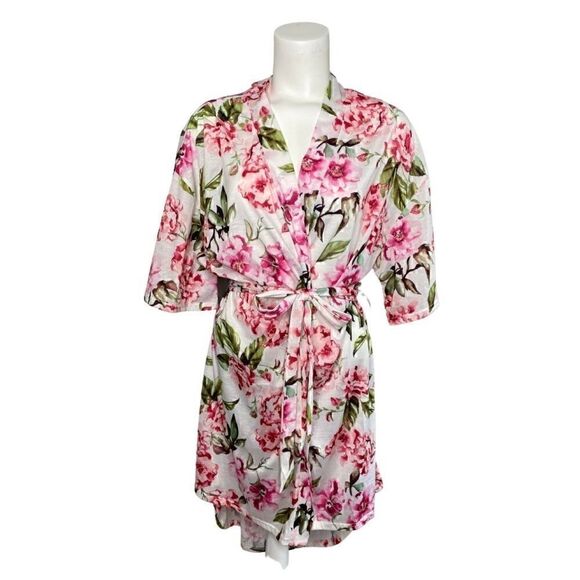 Show me Your Mumu Brie Robe Floral OS - Picture 2 of 7